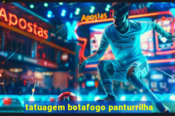 tatuagem botafogo panturrilha